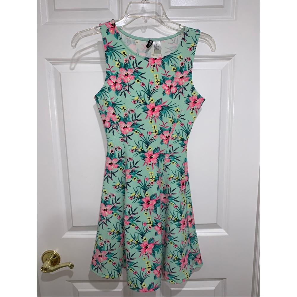 H&M Floral A-Line Dress - Picture 1 of 4